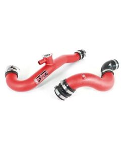 Injen SES Intercooler Pipes (Wrinkle Red) Ford Mustang L4 2.3L Turbo 2015-2022- INJE-SES9200ICPWR