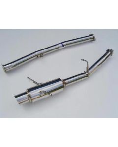 Invidia 02-07 WRX/STi 76mm N1 RACING Stainless Steel Tip Cat-back Exhaust - HS02SW1GTR