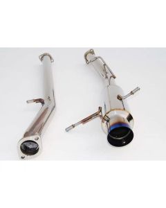 Invidia 02-07 WRX/STi 76mm N1 RACING Titanium Tip Cat-back Exhaust - HS02SW1GRT