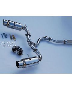 Invidia 12 Scion FRS/BRZ 60mm N1 Polish Tip Cat- Back Exhaust - HS12SSTGTP