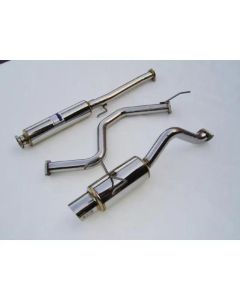 Invidia 92-95 Civic EF6 3DR 60mm (101mm tip) Cat-back Exhaust - HS92HC3GTP