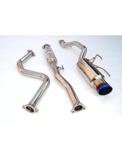 Invidia 92-99 Honda Civic EX/SI Models Only Coupe 60mm (101mm tip) Titanium Tip Cat-Back Exhaust - HS92HC2GTT