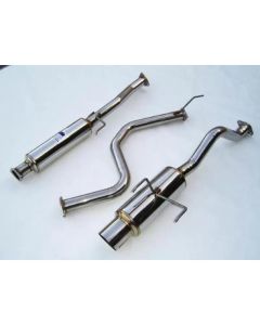 Invidia 94-01 Acura Integra 2DR LS/RS/ 97+ Type-R 2DR 60mm (101mm tip) Cat-back Exhaust - HS94AI1GTP
