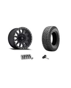 Method MR304 Double Standard 17x8.5 0mm Offset 5x5 94mm CB Matte Black Wheel - MR30478550500