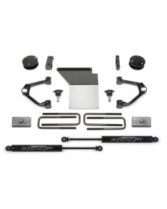 Fabtech 07-18 GM K1500 w/OE Forged UCA 3.5in Budget UCA System w/Rear Stealth Shocks - K1059M