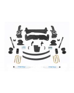 Fabtech 05-14 Toyota Tacoma 4WD/ 2WD 6 Lug Models Only 6in Basic Sys w/Perf Shks - K7019