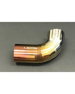 LEMS Japan Titanium Intake Pipe Orange Goodridgeadiation for Lexus RC F 2015-2019 - LEMS-L557-OR - LEMS-L557-OR
