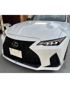 Lexon Exclusive Front Lip Spoiler For IS500 F Sport 2022-2024 - LXN-FH-CF-IS500 