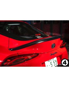 MAX ORIDO AKEa Trunk Spoiler (ABS Plastic- Painted Matte Black)