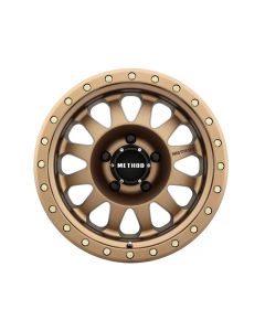 Method MR304 Double Standard 17x8.5 0mm Offset 5x5.5 108mm CB Method Bronze Wheel - MR30478555900
