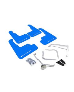 Rally Armor 15-21 Subaru WRX/STI Blue UR Mud Flap w/White Logo - MF32-UR-BL/WH
