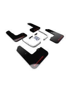 Rally Armor Black UR Mud Flap w/ Red Logo Hyundai Veloster N 2019-2021- RALL-MF57-UR-BLK/RD