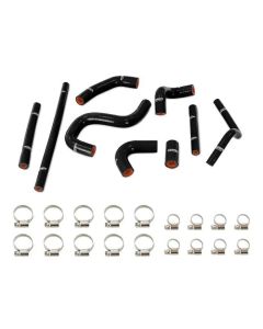 Mishimoto 96-02 Toyota 4Runner 3.4L (w/ Rear Heater) Silicone Heater Hose Kit - Black - MMHOSE-4RUN34-96HHRBK