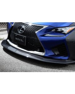 NOVEL Racing Japan Carbon Fiber CFRP Widebody Front Splitter for Lexus RC-F - NOV-RCF-018-01
