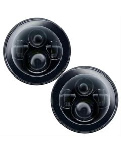 Oracle 7in High Powered LED Headlights - Black Bezel - ColorSHIFT SEE WARRANTY - 5769-330