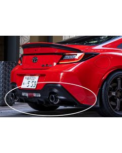 MAX ORIDO x AKEa - Rear Diffuser - Toyota GR86 2022+ - Matte Black