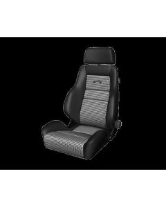 Recaro Classic LS Seat - Black Leather/Pepita Fabric - 089.00.0B25-01