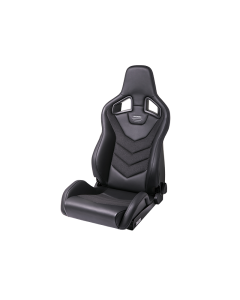 Recaro Sportster GT Passenger Side Seat Black Cloth- 410.2GT.3163