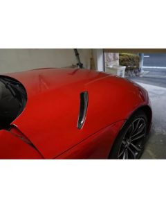 Revel GT Dry Carbon Hood Duct Cover 2020 Toyota GR Supra - 2 Pieces - 1TR4GT0AT10