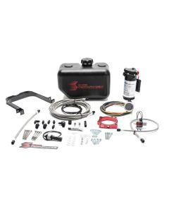 Snow Performance 08+ Charger Stg 2 Boost Cooler F/I Water Injection Kit (SS Braided Line & 4AN) - SNO-2170-BRD