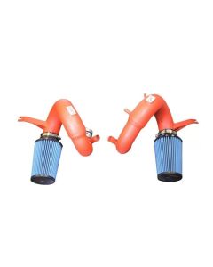 Injen 18-20 Kia Stinger 3.3L Twin Turbo Wrinkle Red Short Ram Air Intake - SP1350WR