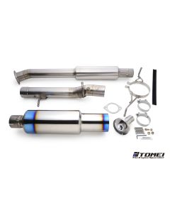 Tomei Extreme Ti Full Titanium Muffler Kit Nissan ER34 Skyline 25GT 2-Door 98-02- TOME-TB6090-NS06A
