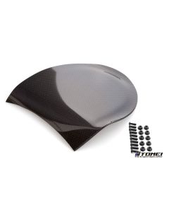 Tomei Carbon Fiber Rear Exhaust Outlet Cover Ford Mustang EcoBoost 2.3L 2015-2022- TOME-TE301A-FR01B