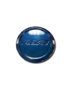 Volk Racing TE37 Ultra / ZE40 Flat Type Center Cap in Mag Blue - WCZE40ULTD