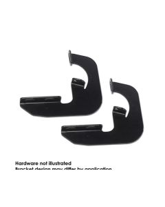 Westin 2005-2017 Nissan Frontier Crew Cab/Ext. Cab Premier Oval Nerf Step Bar Mount Kit - Black - 22-1525