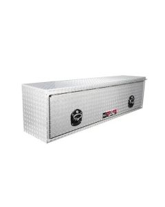 Westin/Brute High Cap HD Top Sider 16in x 72in w/flip up Door - Aluminum - 80-HTB72C