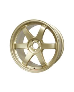 Volk Racing TE37 SL Wheel 18x10.5 5x114.3 15mm Gold