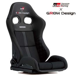 GR TOYOTA Gazoo Racing × GROW Design Aero Stabilizing Sport Seat for 2023+ Toyota GR Corolla - GRDE-GRC-CFRP-SEAT-1P