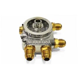GReddy TYPE-I Oil Filter Relocation Block - Uses M20xP1.5 Oil Filter - 12401182