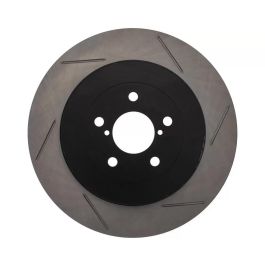 StopTech Power Slot 04 STi Rear Left Slotted Rotor - 126.47020SL