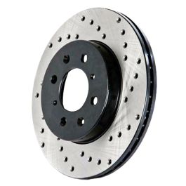 Centric Premium OE Style Drilled Front Brake Rotor for Lexus IS F 2008-2014 - 128.44164