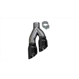 Corsa 1999-2006 Universal Stainless Steel Twin 4.0in Black PVD Pro-Series Tip - 14031BLK