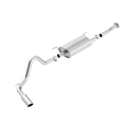 Borla 2016 Toyota Tacoma 3.5L V6 Auto 4DR CC SB S-Type 2.5in Single Left Rear Exit 4in Tip Exhaust - 140680