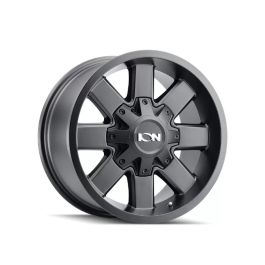 ION Type 141 18x9 / 6x135 BP / 18mm Offset / 106mm Hub Satin Black Wheel - 141-8937B18