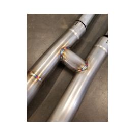 PPE Engineering Bolt-on Catless Non-Resonated Mid Pipe for Lexus RC F - 145008