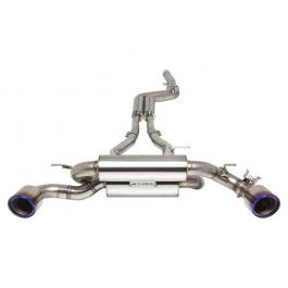 APEXi N1-X Evolution Extreme Catback Exhaust 2020+ Toyota GR Supra (Non-Resonated) Titanium Tips