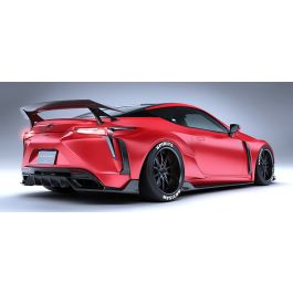 Voltex Type 12 Carbon Fiber GT Wing 1670mm with SPL Base for Lexus LC500 2017+