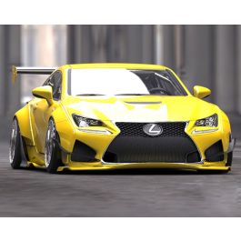YM MODEL レクサスRCFロケットバニー 楽天市場】【M's】レクサス LEXUS RC-F USC10 (2014y-) PANDEM GT