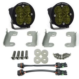 Baja Designs 18-20 Jeep JL Fog Pocket Kit For Wrangler JL Sahara Squadron Amber Lens SAE FPK - 447735