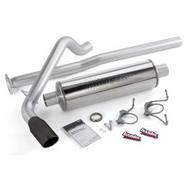 Banks Power Black Tip Single Exit Monster Exhaust System Toyota Tacoma ECLB-DCLB 4.0 2005-2012- BANK-48138-B