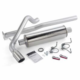 Banks Power Chrome Tip Single Exit Monster Exhaust System Toyota Tacoma ECLB-DCLB 4.0L 2005-2012- BANK-48138