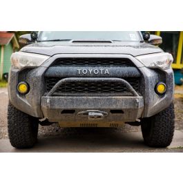 Southern Style Offroad Powder Coated Slimline Hybrid Front Bumper w/Access Holes Toyota 4Runner 2014+- SOUT-4R-A-H-PC