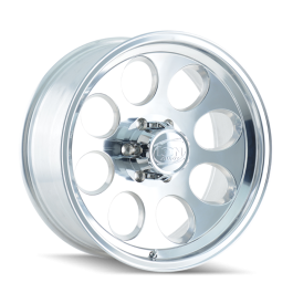 ION Type 171 17x9 / 8x165.1 BP / 0mm Offset / 130.8mm Hub Polished Wheel - 171-7981P