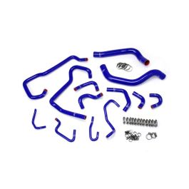 HPS Blue Reinforced Silicone Radiator + Heater Hose Kit for Toyota 16-20 Tacoma 3.5L V6- HPS-57-1581-BLUE