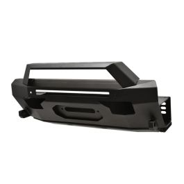 Westin 14-20 Toyota 4Runner Pro-Series Front Bumper w/Angular Bull Bar - Textured Black - 58-411155ABK