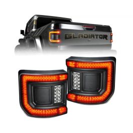 Oracle 2020+ Jeep Gladiator JT Flush Mount LED Tail Lights - Tinted Lens SEE WARRANTY - 5882-504-T